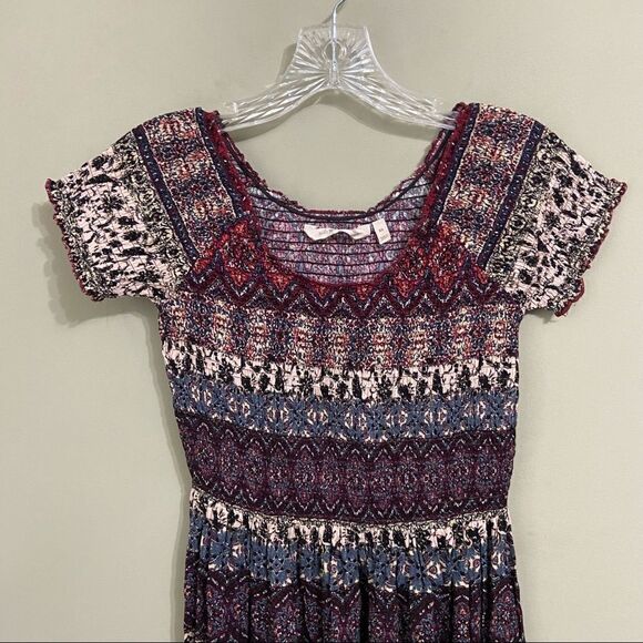 𝅺SOFT surroundings Sz XSm macelo maxi dress bohemian - Picture 4 of 6